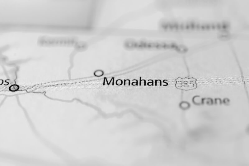 rv spot in monahans texas